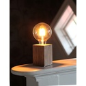 Bordslampa Lampfot Lys Trä