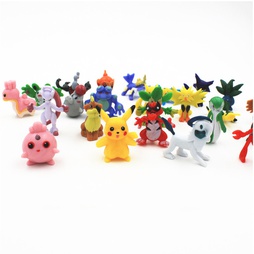 Pokémon figurer 24 st. Högsta kvalitet - inkl Pikachu